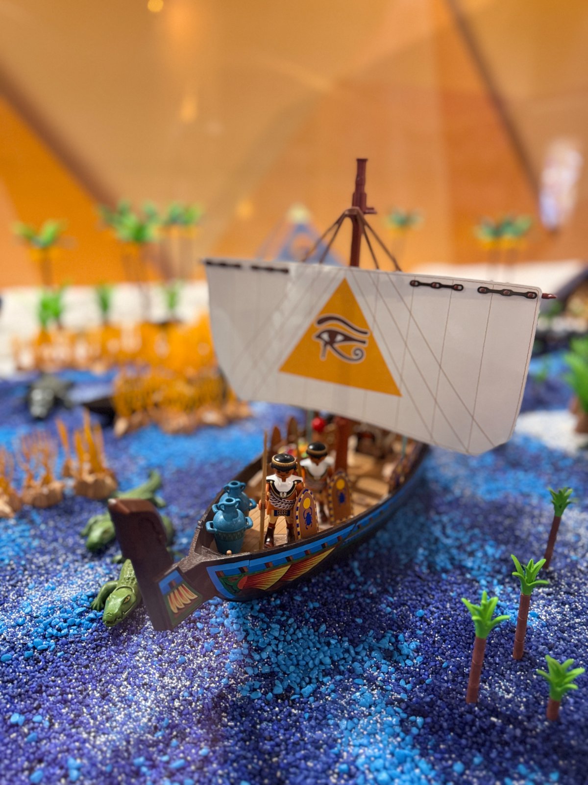Egyptian boat on the Nile