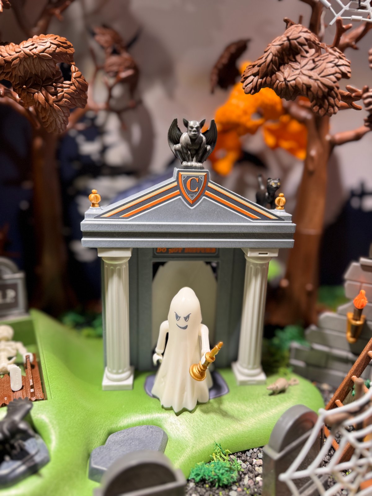 Ghost at the crypt