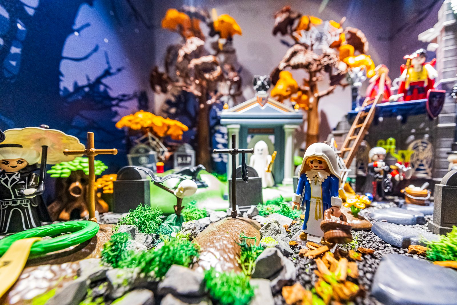 Haunted graveyard