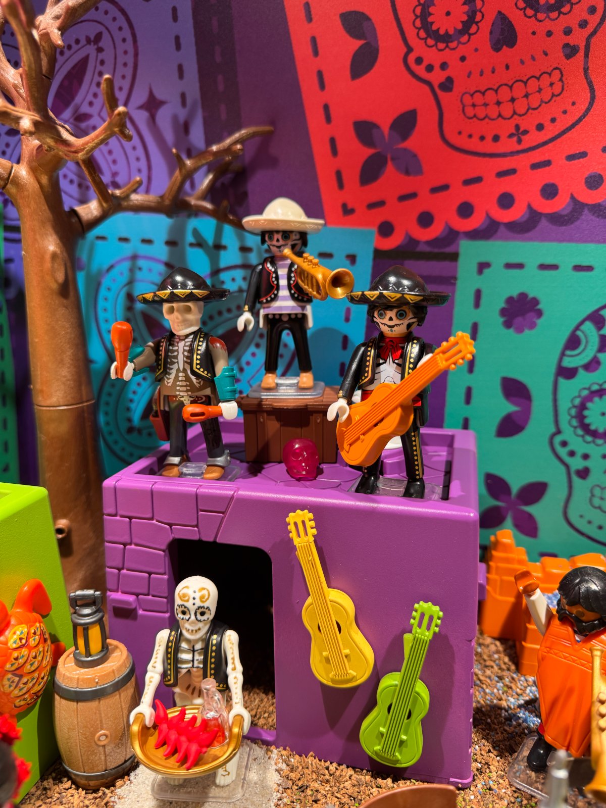 Skeleton mariachis