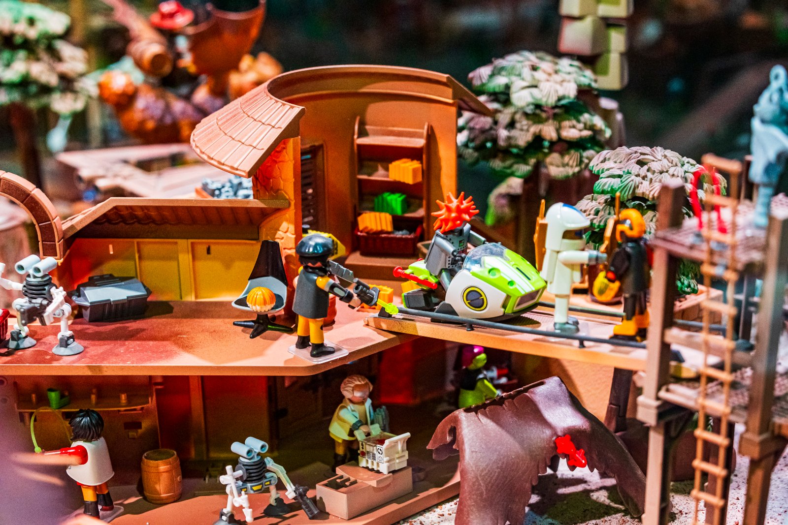 Sci-fi outpost